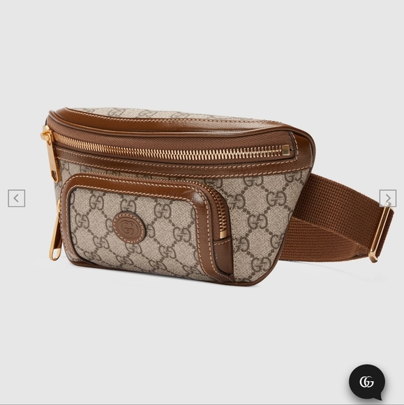 Authentic Gucci Belt Bag with Interlocking G - Picture 10 of 13